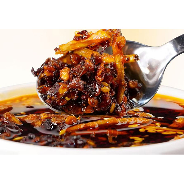 oil hot pepper with houttuynia cordata